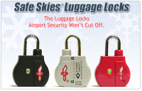 Safe skies tsa lock and luggage locks