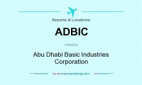 Abu dhabi basic industries corporation (adbic)