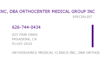 Orthocenter medical group