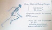 Oshman & barteck physical therapy