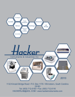 Hacker Instruments & Industries Inc.