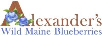 Alexander's wild maine blueberries