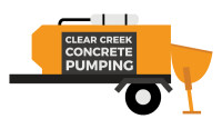 Clear creek concrete pumping