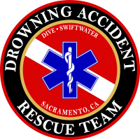 Drowning accident rescue team