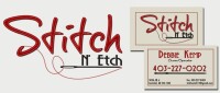 Etch 'n stitch