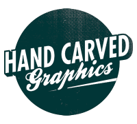 Hand carved graphics