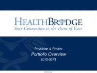 Health bridge 2013