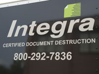Integra certified document destruction. llc