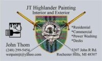Jt highlander painting inc.