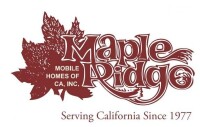 Maple ridge mobile home sales
