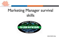 Marketing survival skills