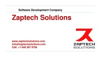 Zaptech Solutoins - Software Development Company India