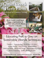 Quiet creek herb farm & school country living