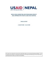 Nepal Contraceptives Retail Sales Company (Social Marketing Company, NGO),