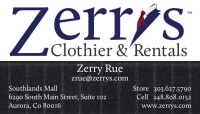 Zerry's clothier & retails and zerrys.com