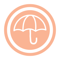 Orange umbrella®