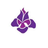 Purple iris media
