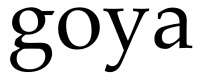 Goya communications