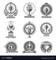 Victory trophies