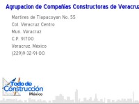 Agrupación de compañias constructoras de veracruz s.a. de c.v.