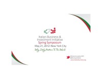 Italian business & investment initiative (ib&ii)