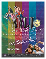 Amj spectacular events party rentals inflatables, arcade games, concessions, tables, chairs & tents