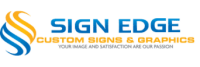 Edge signs and graphics