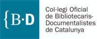 Col·legi oficial de bibliotecaris-documentalistes de catalunya (cobdc)
