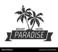 Paradise island resort