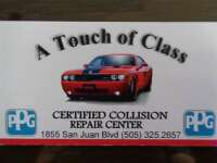 A touch of class auto body